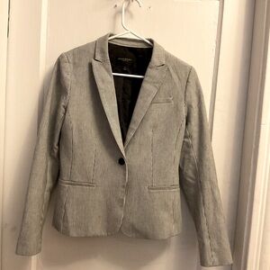 Banana Republic Pinstriped Blazer Size 4